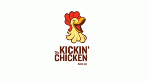 美国加州餐厅连锁店The Kickin’ChickenLOGO设计