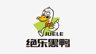 绝乐黑鸭LOGO