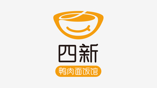 四新鸭肉面饭馆LOGO