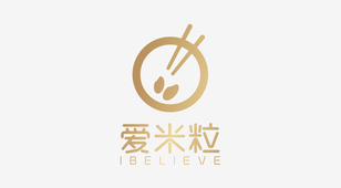 爱米粒LOGO设计