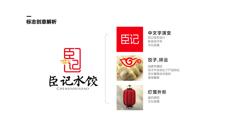 臣记水饺logo图片含义/演变/变迁及品牌介绍 - logo