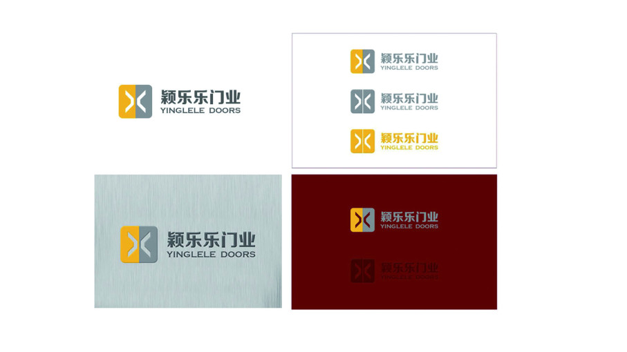颖乐乐门业logo