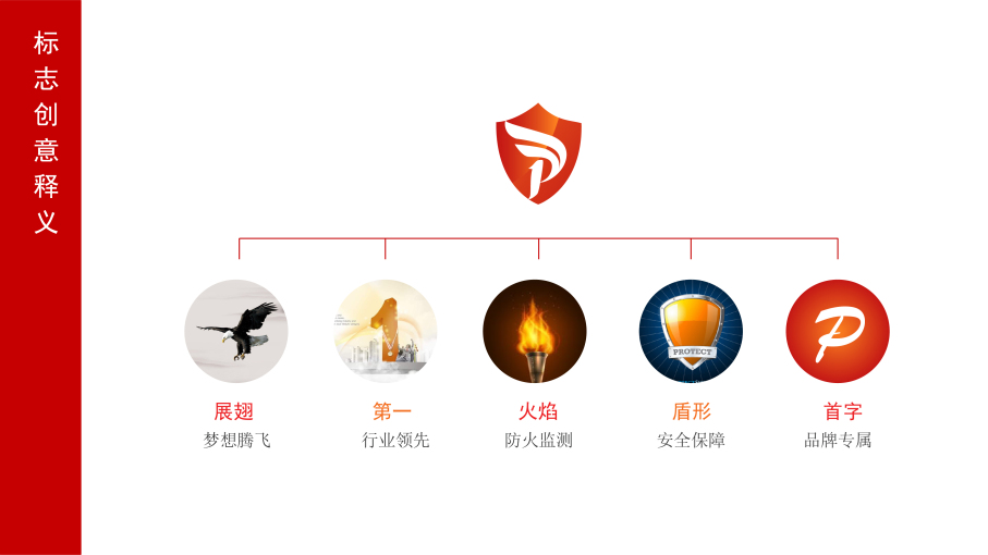 普安达消防logo设计logo设计效果图1