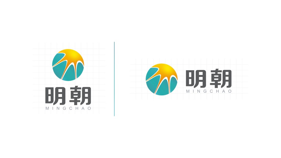 明朝logo设计logo设计效果图2