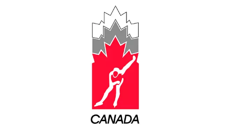 加拿大速度滑冰协会的历史LOGO