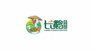 农产品电商品牌logo设计—1、卡通  2、中文字体LOGO设计