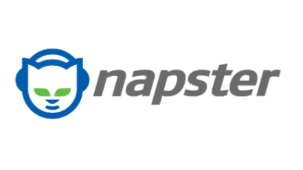 知名音乐平台 Napster 更换新logo的历史LOGO