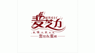 麦芝力蛋糕LOGO