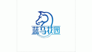 蓝马花园LOGO