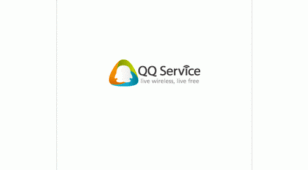 ﻿QQ ServiceLOGO设计