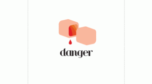 Danger/T恤LOGO设计