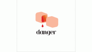 Danger/T恤LOGO