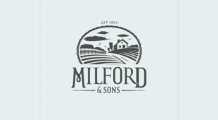 米尔福德父子有机奶牛场LOGO设计
