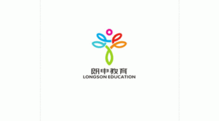 上海朗申教育信息咨询LOGO设计