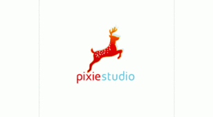 精灵工作室 pixie studioLOGO设计