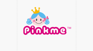 PinkMe 儿童饰品LOGO设计