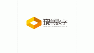 筑巢数字LOGO