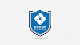蓝天救援队品牌Logo设计LOGO