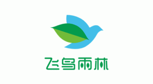 飞鸟雨林网店Logo设计LOGO设计