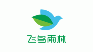 飞鸟雨林网店Logo设计LOGO