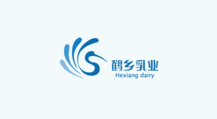 鹤乡乳业食品LOGO设计