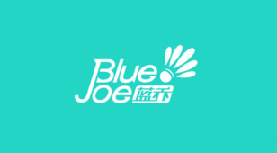 BlueJoe蓝乔羽毛球俱乐部LOGO设计